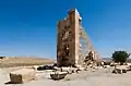 Lateral view of tomb of Cambyses II, Pasargadae, Iran