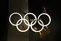 Presentation of the Olympic Rings at the Opening Ceremony of the 2018 Summer Youth Olympics