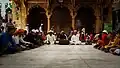 Qawali at the front of Dargah