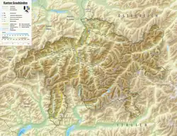 Bernina Railway is located in Canton of Grisons