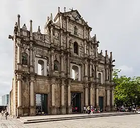São Paulo, Macau, China, unknown architect, 1601