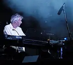 Pink Floyd keyboardist Richard Wright, pictured in concert in 2006.