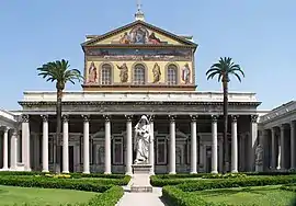Basilica of St Paul Outside-the-Walls41°51′31″N 12°28′38″E﻿ / ﻿41.85861°N 12.47722°E﻿ / 41.85861; 12.47722