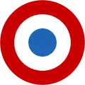 From 1912 onwards, the French Air Force originated the use of roundels on military aircraft shortly before World War I. Similar national cockades, with different ordering of colours, were later adopted as aircraft roundels by their allies.