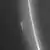 A bright narrow band runs from the top to bottom. To the right of it in the diffuse halo the is a bright small object.