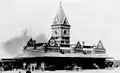 The California Southern Railroad's San Diego passenger terminal, built in 1887