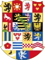 Heraldic shield of Saxe-Coburg and Gotha