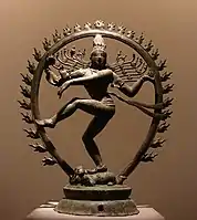 Shiva as lord of the dance; c. 11th century; bronze; height: 96 cm; Musée Guimet (Paris)