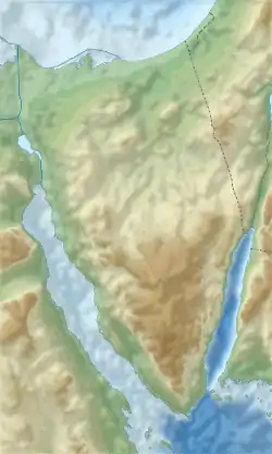 El-Arish is located in Sinai