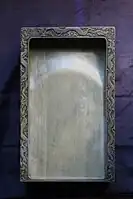 A Duan Inkstone of the Song Dynasty-In for making Chinese ink using water and an inkstick, 10th century, China.