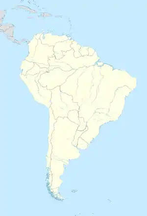 Cali is located in South America