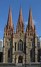 St Paul's Cathedral, Melbourne, Australia: 1880–1891