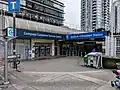 Stadium–Chinatown station is adjacent to Rogers Arena, and is one block away from BC Place Stadium and Chinatown.