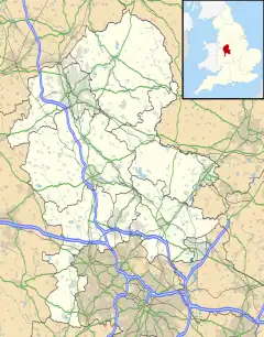 Burslem is located in Staffordshire