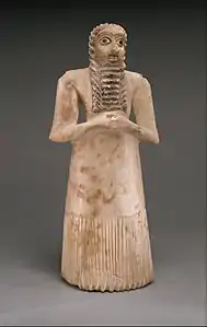 Standing male worshiper, Mesopotamian, 2750–2600&nbsp;BCE(?)