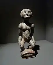 Sub-Saharian African (in this case produced by the Holoholo people) - Statuette of a woman, 19th or early 20th centuries, wood, Ethnological Museum of Berlin, Germany