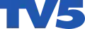 TV5 logo, 1995–2006. Logo is still in use by TV5 Québec Canada.