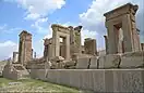 Ruins of the Tachara in Persepolis