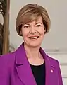 Tammy Baldwin - politician and lawyer, United States Senator from Wisconsin, first openly LGBT person elected to the United States Senate