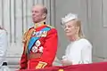 The Duke of Kent, Grand Master of the Order, and the Duchess of Kent