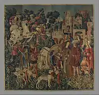 The Unicorn is Killed and Brought to the Castle