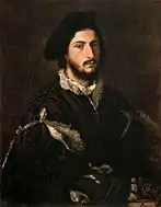 TitianPortrait of Vincenzo Mosti. 85 × 67&nbsp;cm.