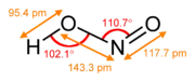 Dimensions of the anti form(from the microwave spectrum)