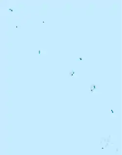 Funafuti is located in Tuvalu