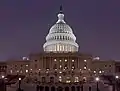 The Capitol at night in 2006