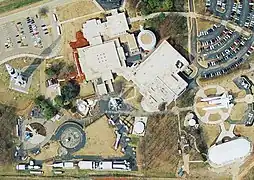 Trainer on display at the US Space & Rocket Center(bottom left)