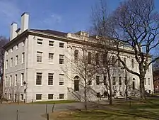 University Hall of Harvard University by Charles Bulfinch (1815), exemplary of Georgian ornamental restraint