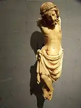 The Crucified Christ, ivory, Northern European, c. 1300