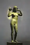 Greco-Roman bronze statuette