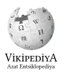 Wikipedia logo showing "Wikipedia: The Free Encyclopedia" in Crimean Tatar