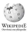 Wikipedia logo showing "Wikipedia: The Free Encyclopedia" in Czech