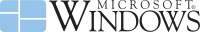 Logo of Microsoft Windows 1.0x versions