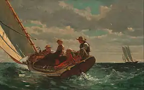 Winslow Homer, Breezing Up (A Fair Wind), 1873–1876