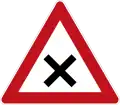 Sign 102Intersection with priority to the right