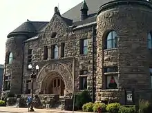 Exterior of the building