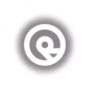 Symbol on a grey background